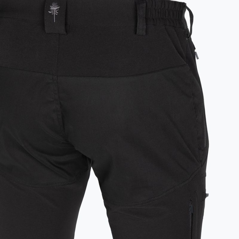 Pantaloni da trekking da uomo Pinewood Finnveden Hybrid nero 4