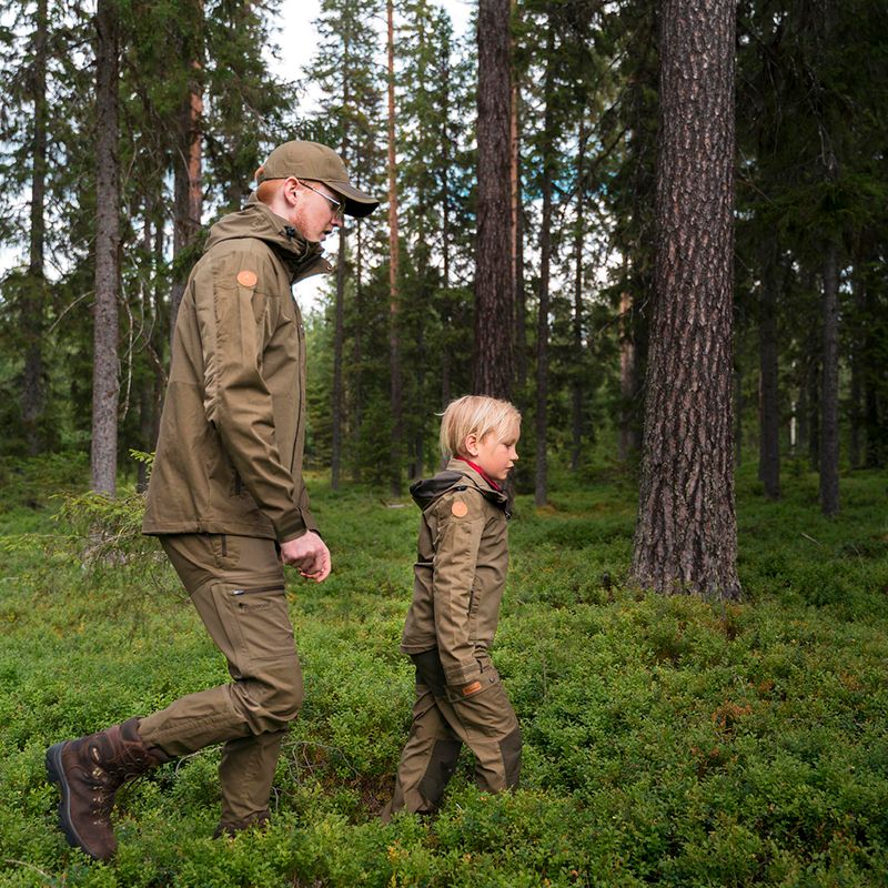 Pantaloni da trekking da uomo Pinewood Finnveden Hybrid h.olive 10