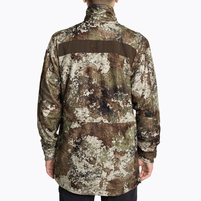 Giacca antipioggia da uomo Pinewood Smaland Light Camou loss/suede marrone 2