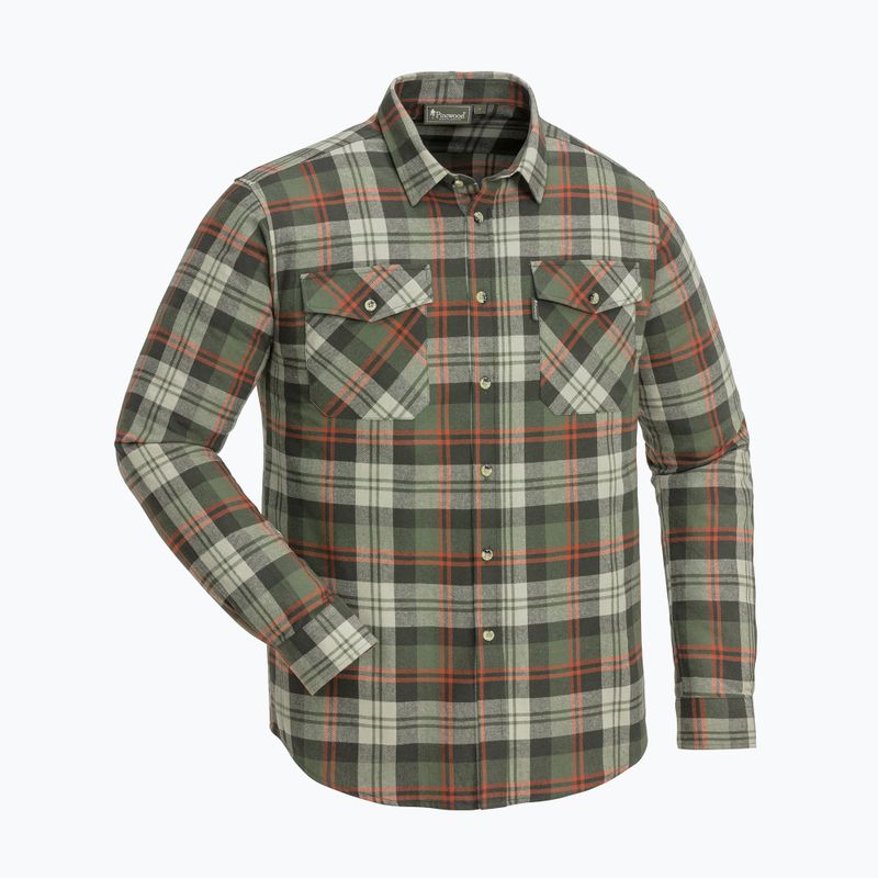 Camicia Pinewood da uomo Härjedalen verde 6