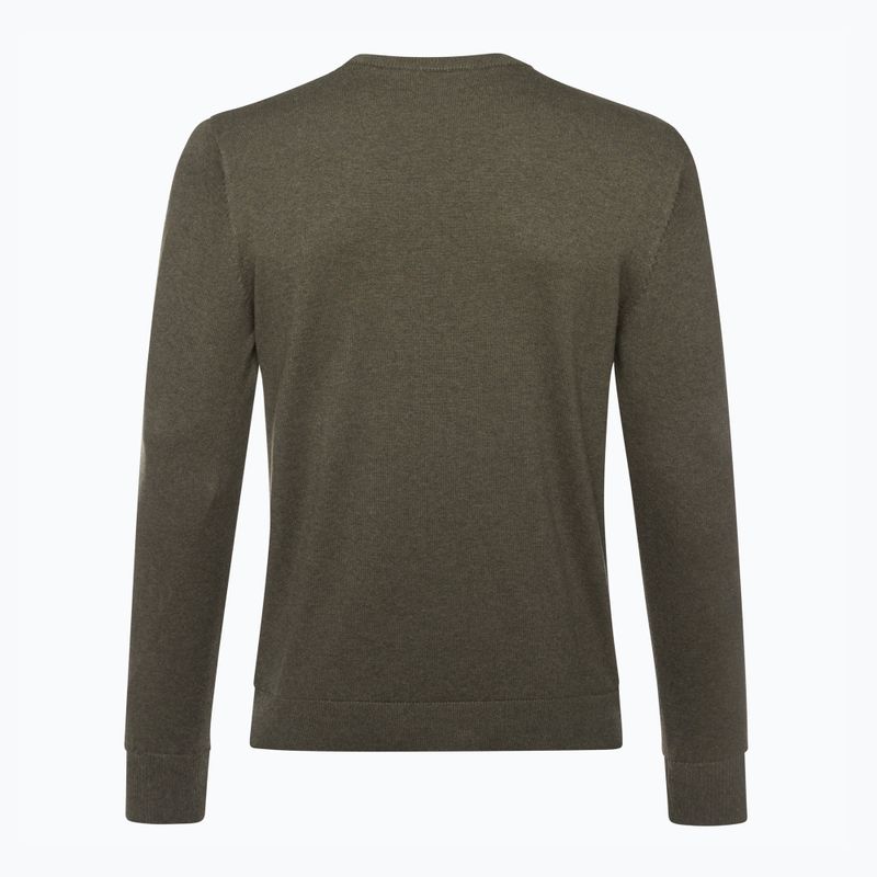 Pinewood Varnamo Uomo Maglione girocollo in maglia verde mel 2