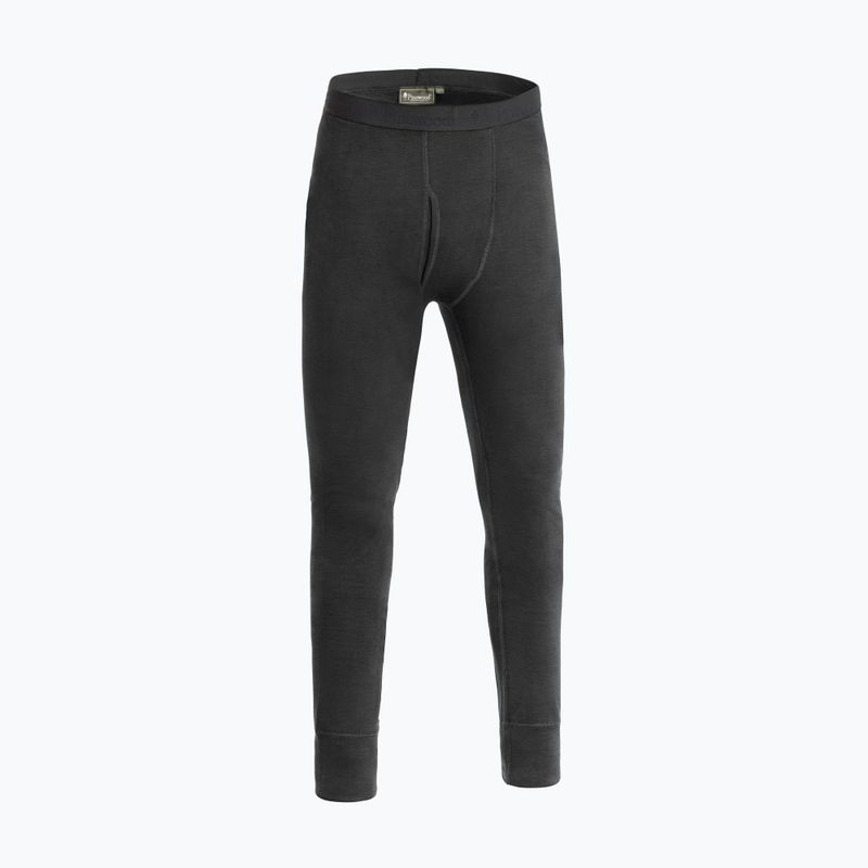 Pantaloni termici Pinewood Abisko Merino Base Layer nero fumo