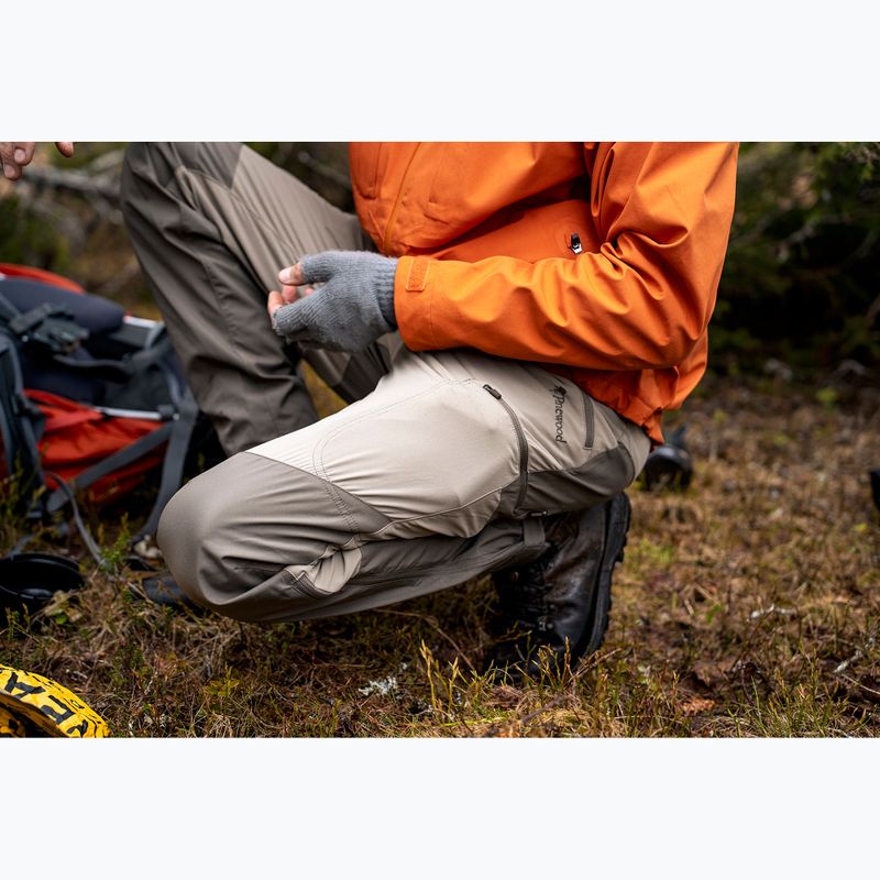 Pantaloni in membrana Pinewood Abisko molo browb da uomo 7