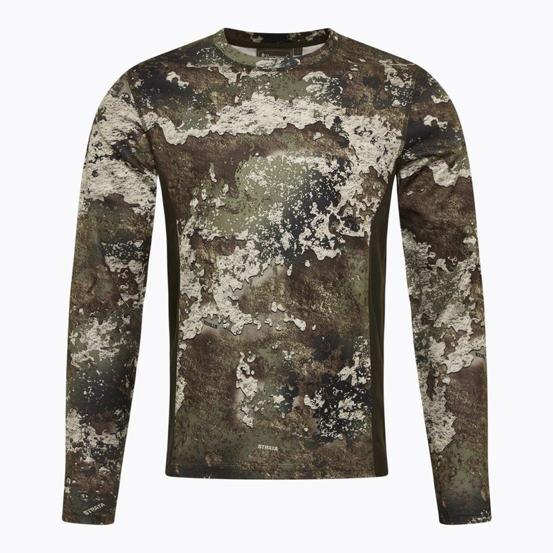 Manica lunga trekking Pinewood Furudal Camou InsectSafe loss/verde muschio da uomo