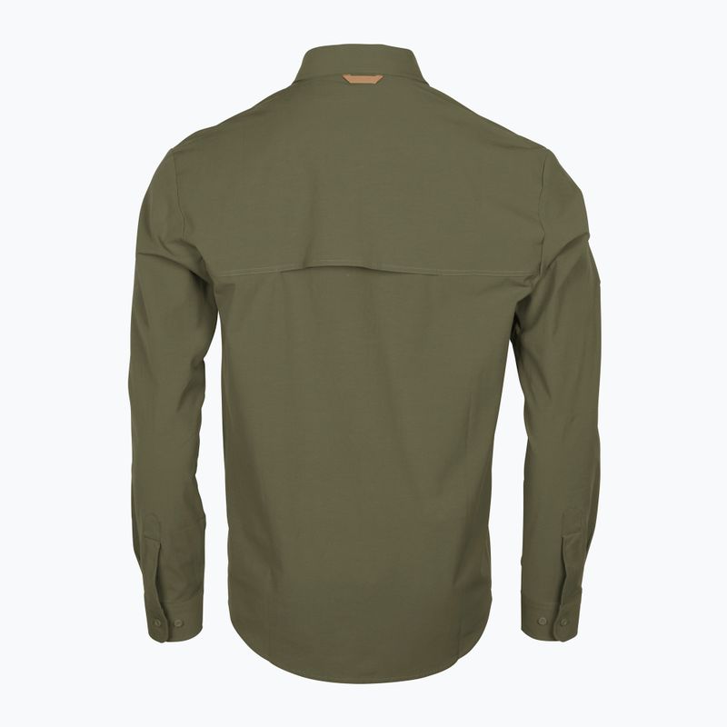 Camicia Pinewood Everyday Travel verde da uomo 2