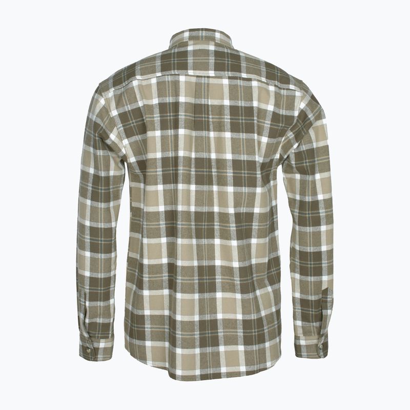 Camicia da uomo Pinewood Härjedalen d.mole marrone 9