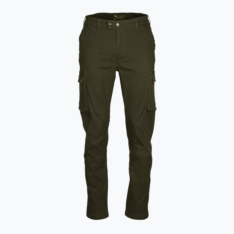 Pantaloni da trekking uomo Pinewood Värnamo Serengeti moss green 4