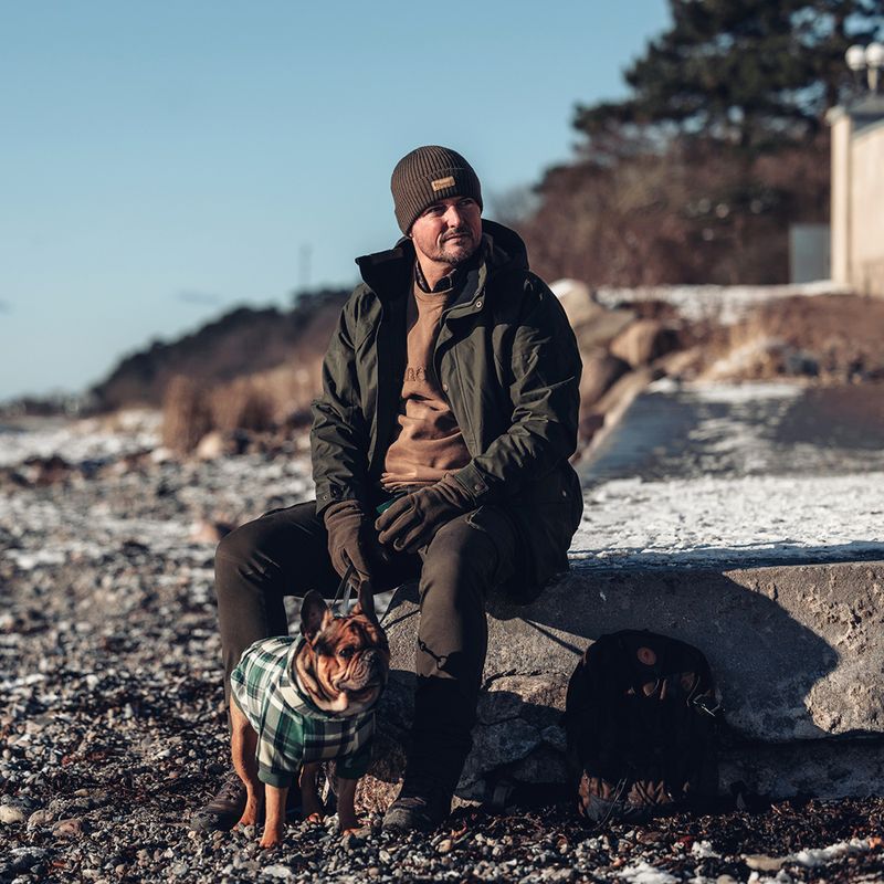 Pantaloni da trekking uomo Pinewood Värnamo Serengeti moss green 9