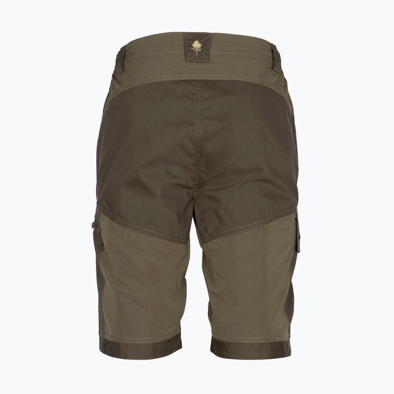 Pantaloncini da trekking da uomo Pinewood Finnveden Trail Hybrid earthbrown/d.olive 7