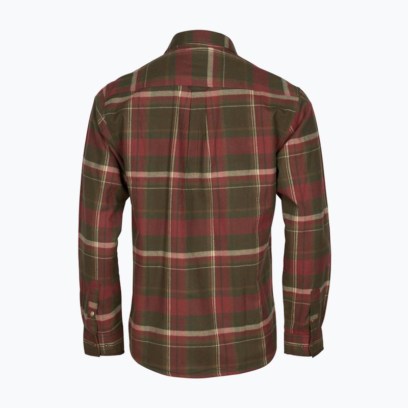 Camicia da uomo Pinewood Cornwall d.verde/d.rame 6