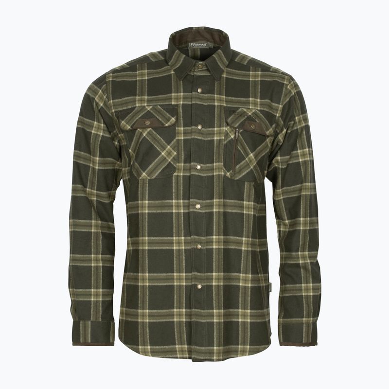 Camicia Pinewood Prestwick Exclusive da uomo d.verde/verde
