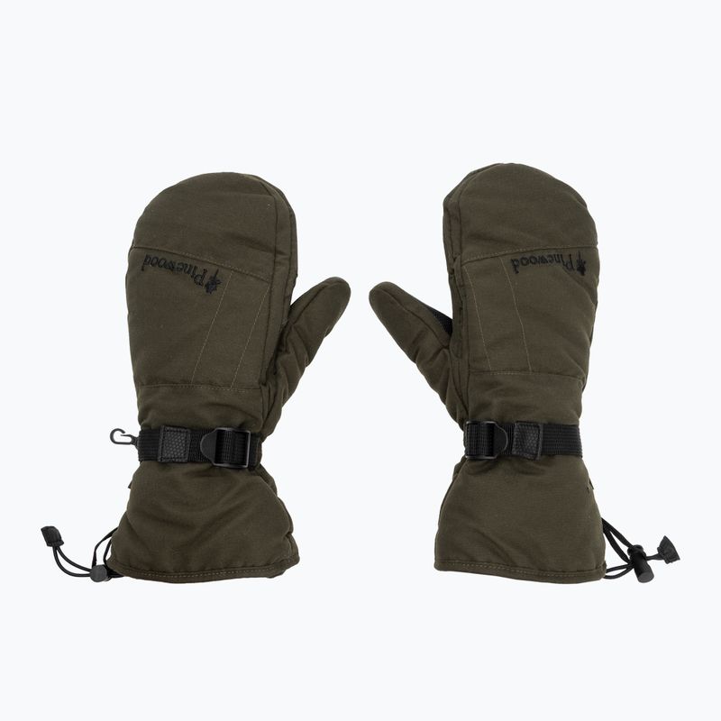 Guanti da uomo Pinewood Hunters Pro verde muschio 2