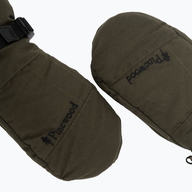 Guanti da uomo Pinewood Hunters Pro verde muschio 5