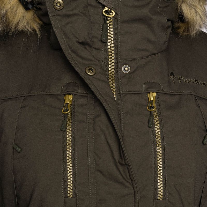 Giacca invernale Pinewood donna Finnveden Winter Parka d.olive 9