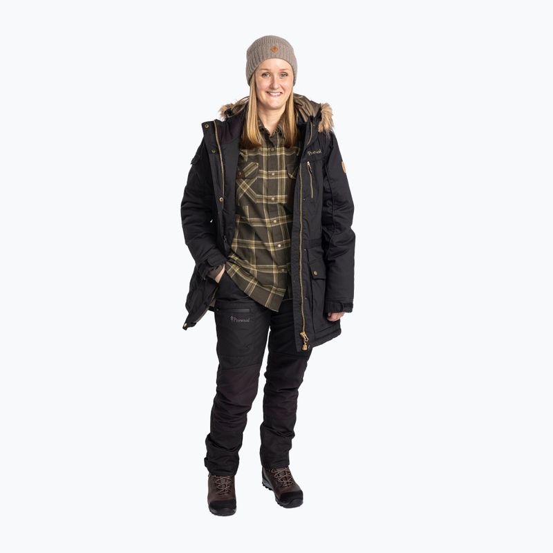 Cappotto imbottito da donna Pinewood Finnveden Winter Parka nero 2