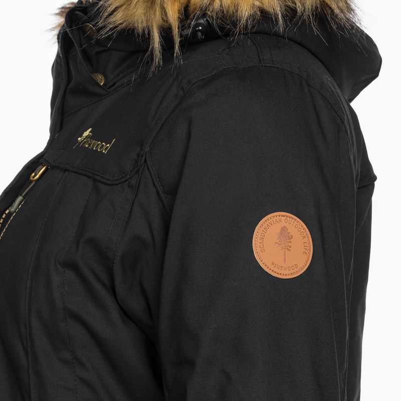Cappotto imbottito da donna Pinewood Finnveden Winter Parka nero 9