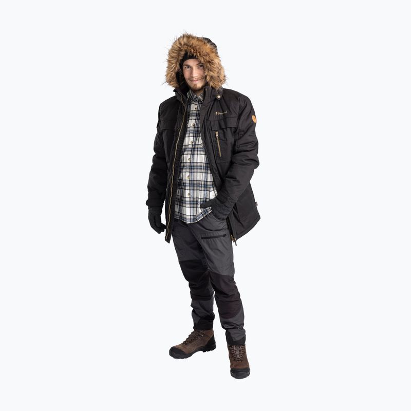 Parka invernale Pinewood Finnveden da uomo nero 2