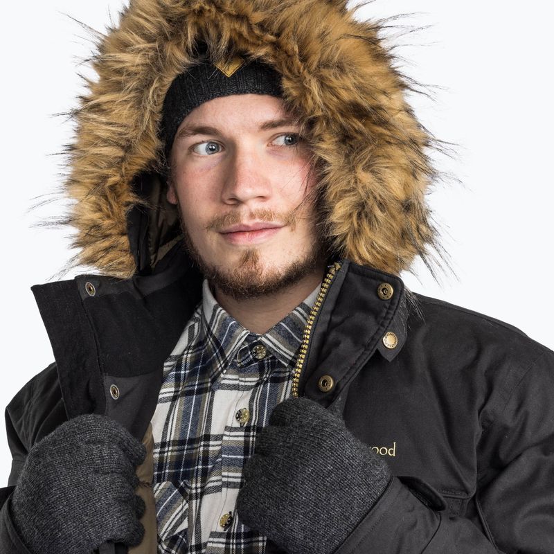 Parka invernale Pinewood Finnveden da uomo nero 3