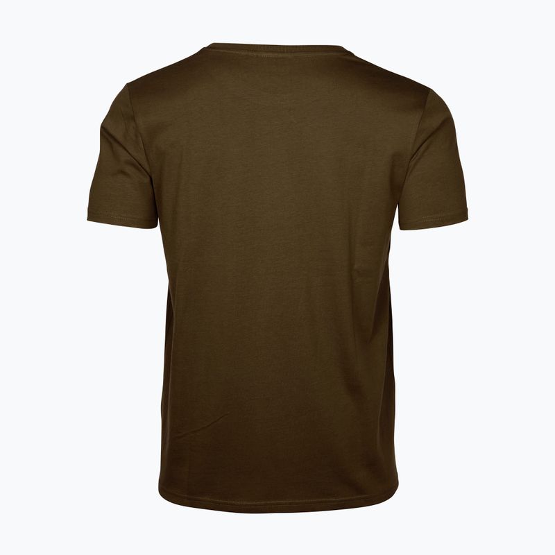 Maglietta verde Pinewood Red Deer da uomo 5