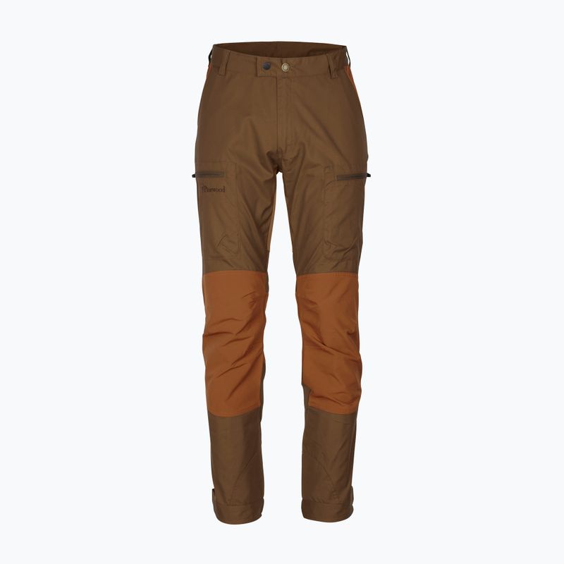 Pantaloni da trekking Pinewood Caribou TC torrone/fudge da uomo 5