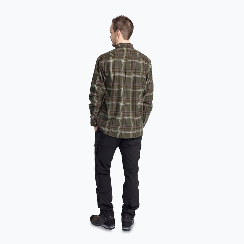 Camicia Pinewood Cornwall verde/verde pino da uomo 4