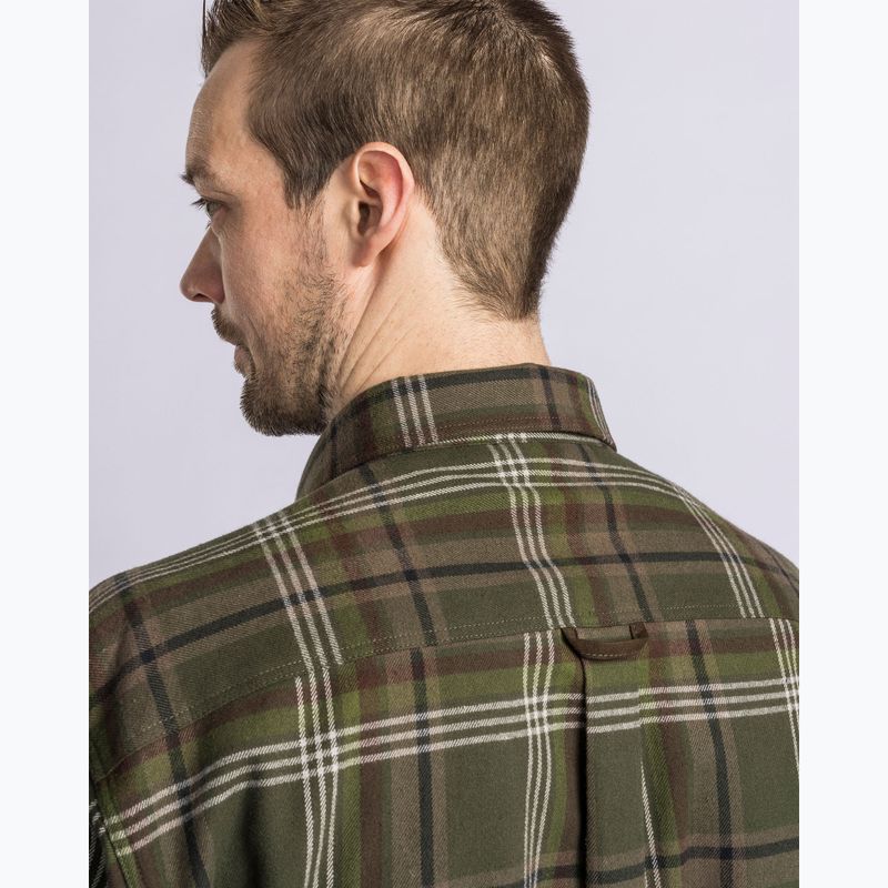 Camicia Pinewood Cornwall verde/verde pino da uomo 7