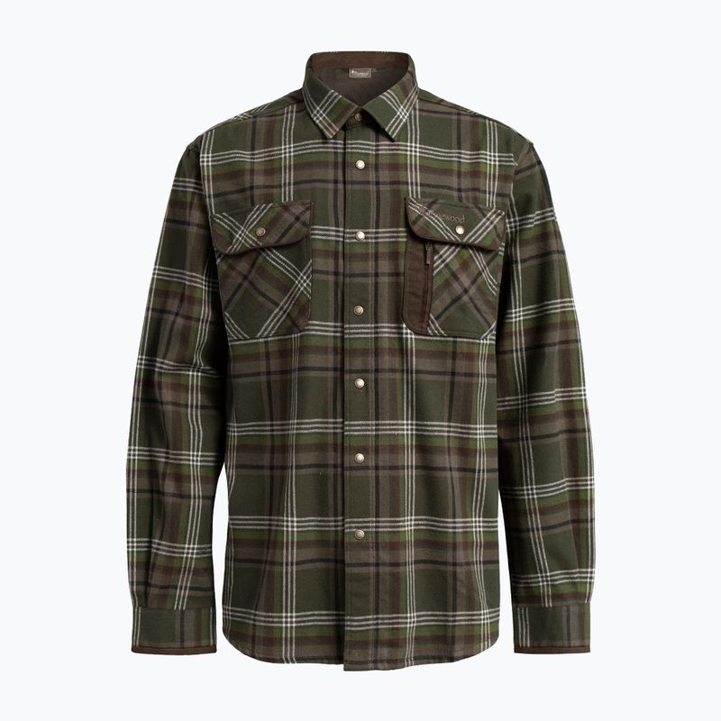 Camicia Pinewood Cornwall verde/verde pino da uomo 9