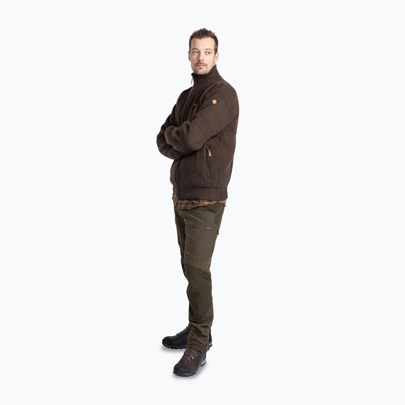 Maglia da uomo Pinewood Hurricane d.brown mel 3