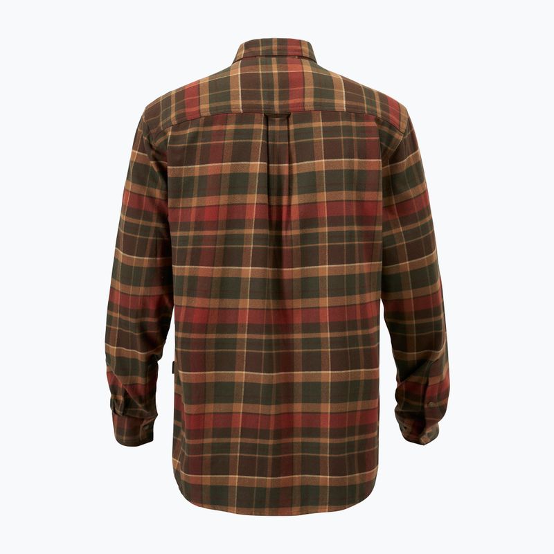 Camicia Pinewood Prestwick Exclusive da uomo d.verde/terracotta 8