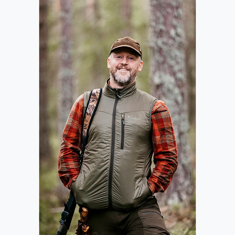 Camicia Pinewood da uomo Härjedalen terracotta/verde 11