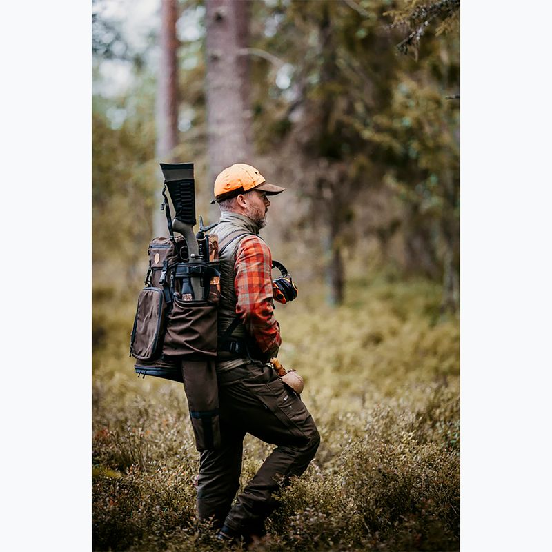 Camicia Pinewood da uomo Härjedalen terracotta/verde 12