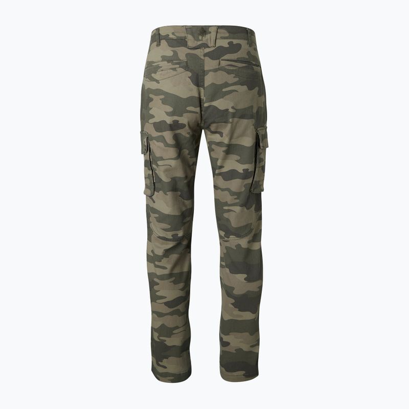 Pantaloni trekking Pinewood Värnamo Serengeti kaki camou da uomo 6