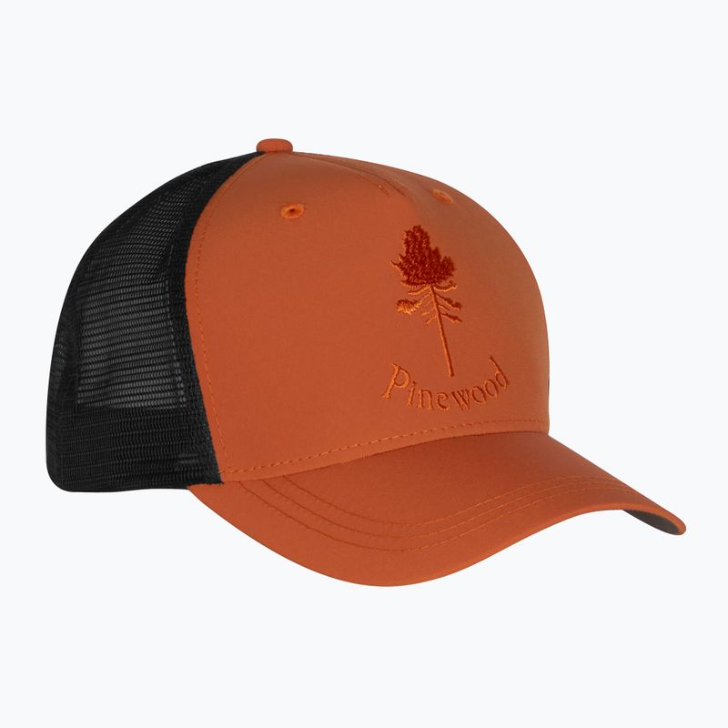 Cappello da baseball Pinewood Finnveden Sports Mesh arancione bruciato 3