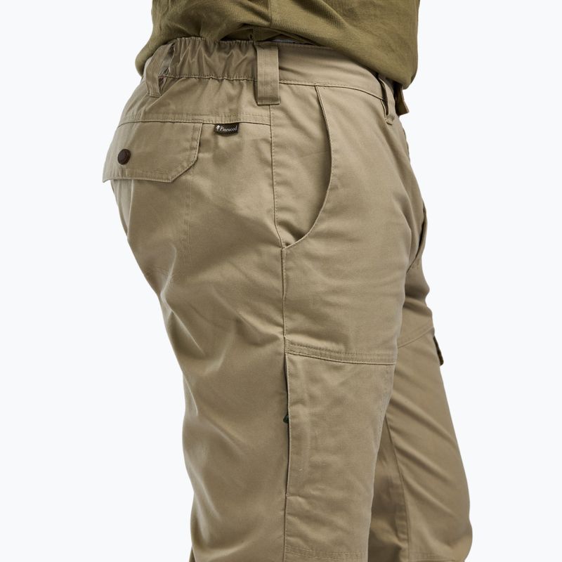 Pantaloni da trekking da uomo Pinewood Finnveden Outdoor Trousers l.khaki 3