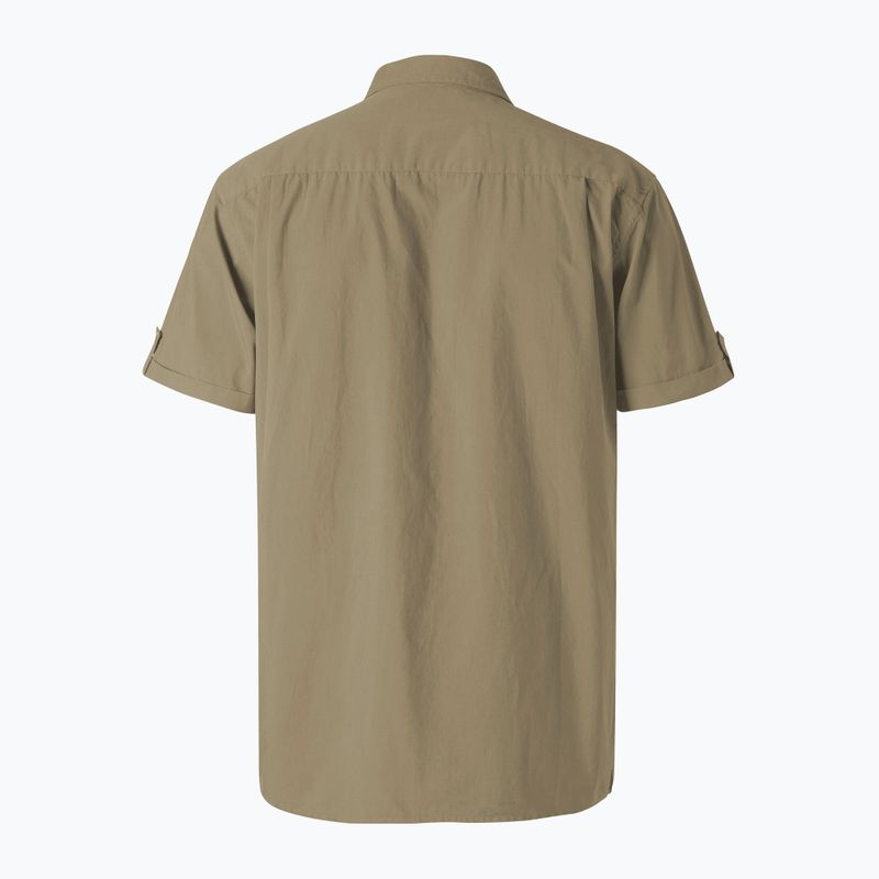 Camicia Pinewood Safari SS da uomo in pietra arenaria 4