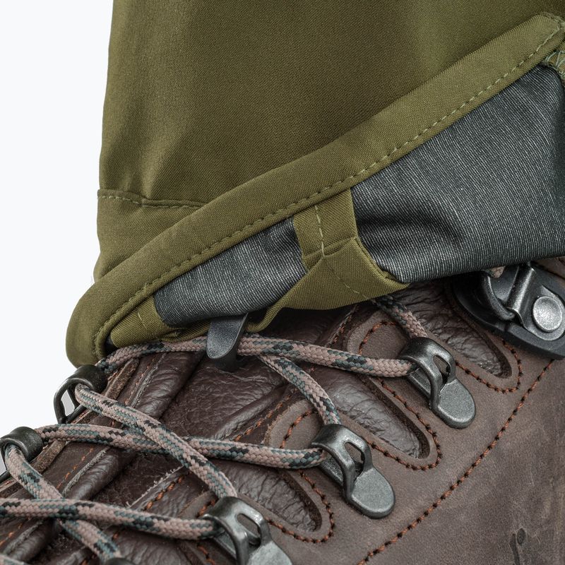 Pantaloni da uomo con membrana Pinewood Abisko olive green/hunting olive 4