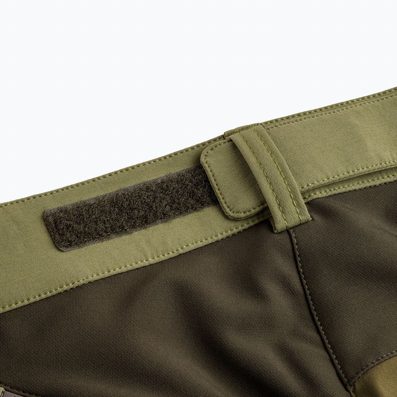 Pantaloni da uomo con membrana Pinewood Abisko olive green/hunting olive 7