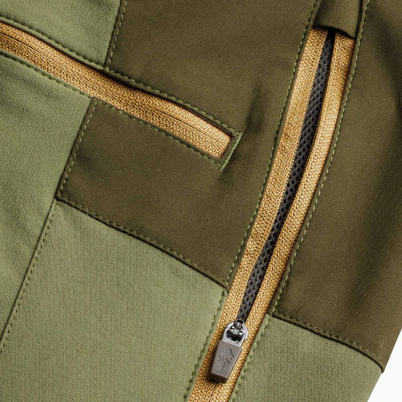 Pantaloni da uomo con membrana Pinewood Abisko olive green/hunting olive 8