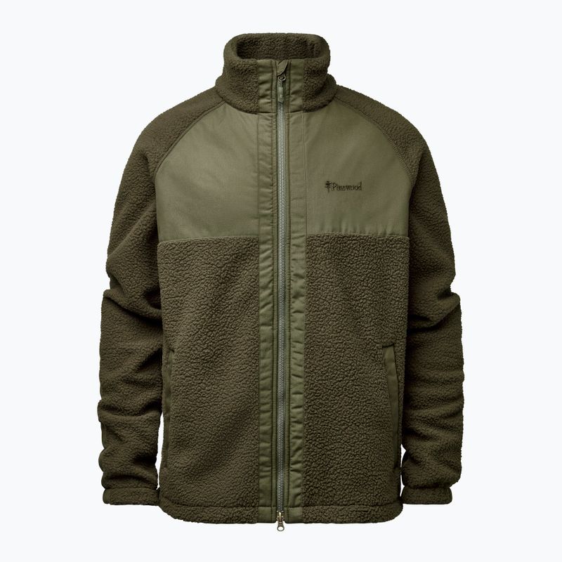 Giacca da uomo Pinewood Pile Fleece moss green 6