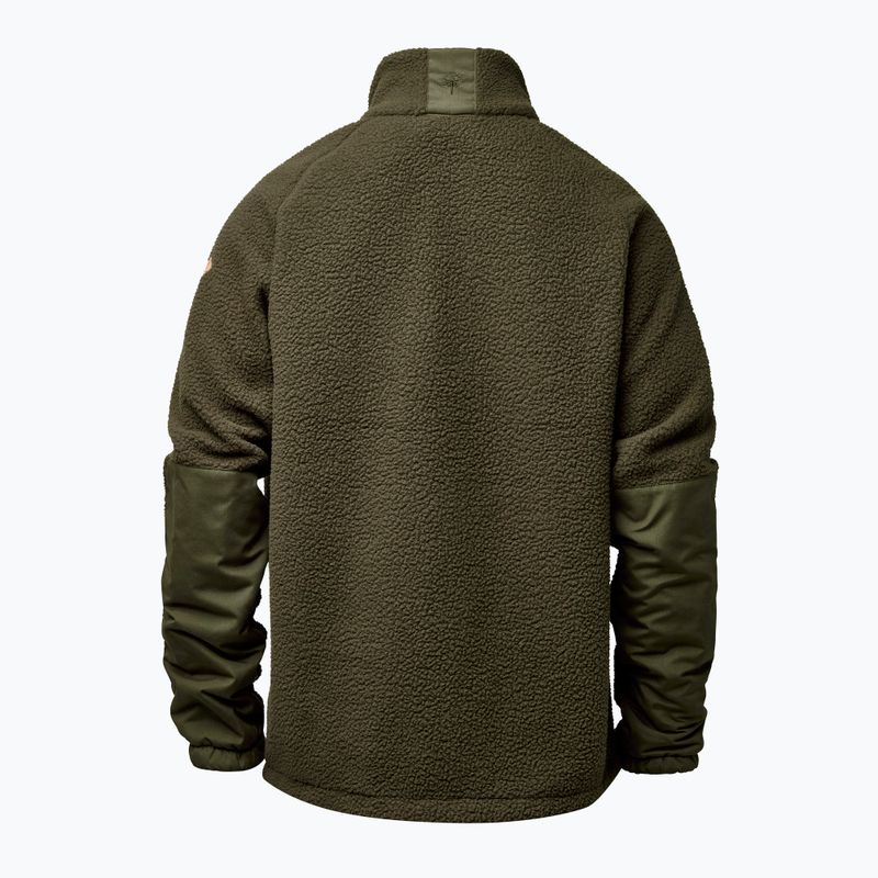 Giacca da uomo Pinewood Pile Fleece moss green 7