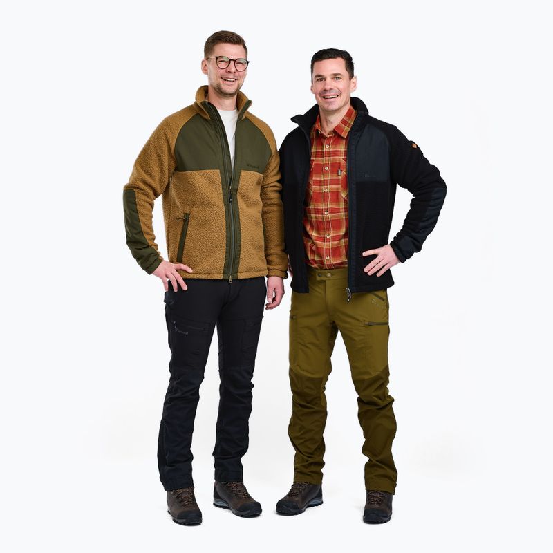 Giacca uomo Pinewood Pile Fleece black 7