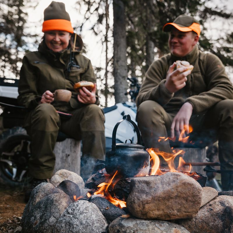 Pantaloni da trekking uomo Pinewood Furudal Hunters Hybrid Stretch olive green 12