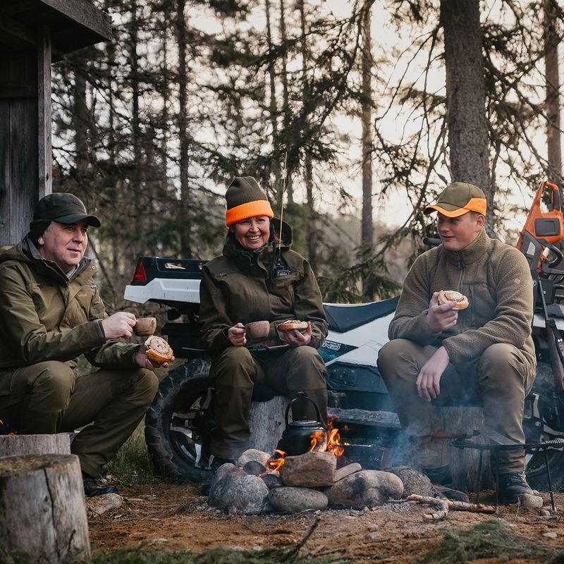 Pantaloni da trekking uomo Pinewood Furudal Hunters Hybrid Stretch olive green 13