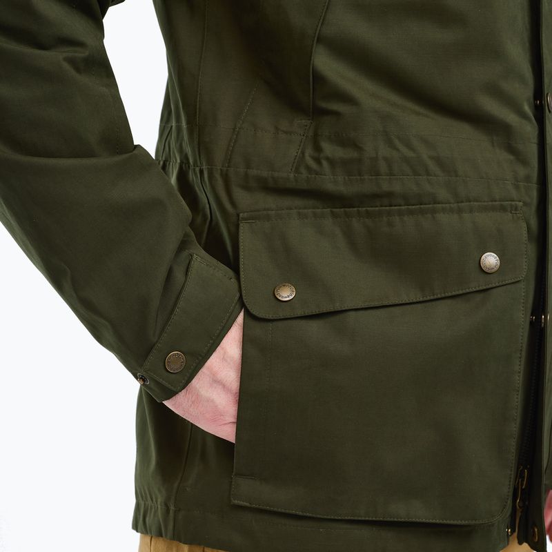 Giacca antivento da uomo Pinewood Nydala Classic 2L moss green 6