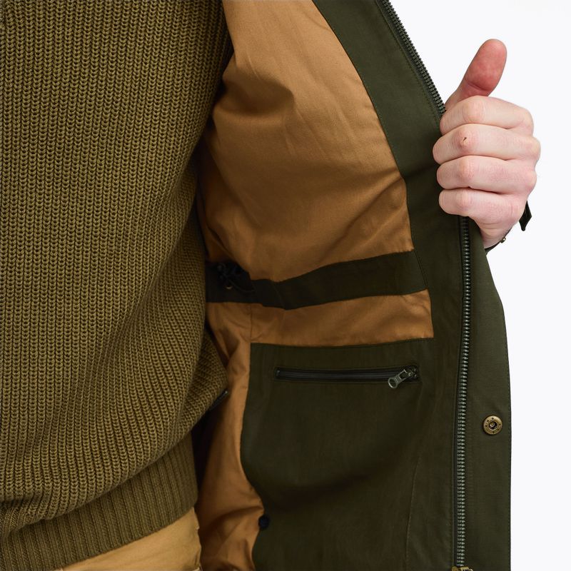 Giacca antivento da uomo Pinewood Nydala Classic 2L moss green 7