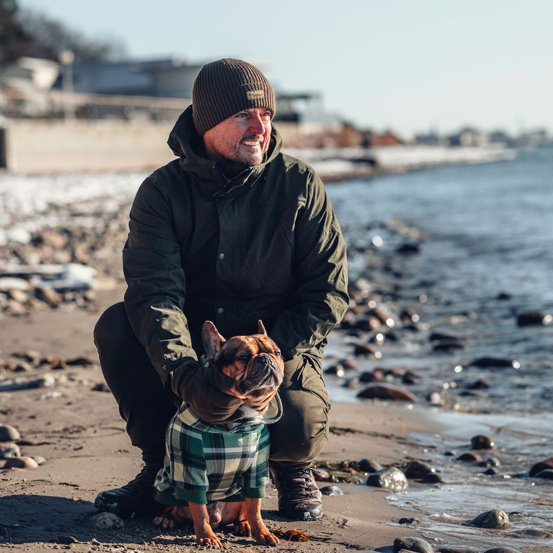 Giacca antivento da uomo Pinewood Nydala Classic 2L moss green 12