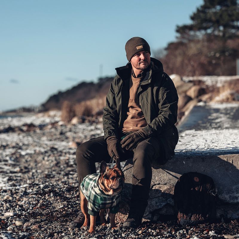 Giacca antivento da uomo Pinewood Nydala Classic 2L moss green 14