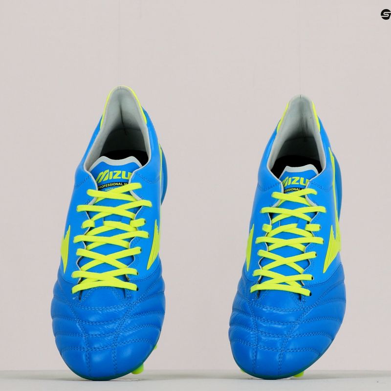 Scarpe da calcio Mizuno Morelia Neo II MD uomo giallo P1GA165144 9