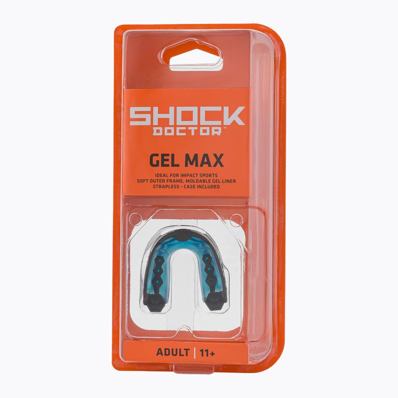 Shock Doctor Gel Max 2022 protezione mascellare nera