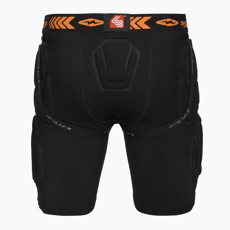 Pantaloncini per sport da combattimento Shock Doctor Ultra Pro Shockskin Relaxed Fit Impact con protezione Carbon Flex 2